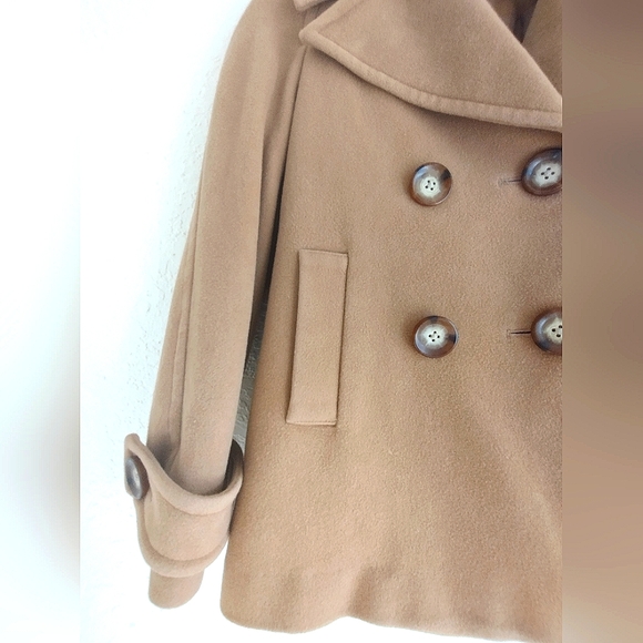 Michael Kors Camel wool peacoat Medium - Picture 3 of 8